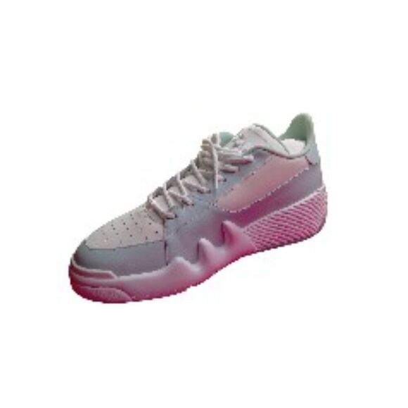 Guiseppe Zanotti Talon SC Uomo Birel/Vague SneakersWhite/Blue 42 (US 9) … - Picture 5 of 10